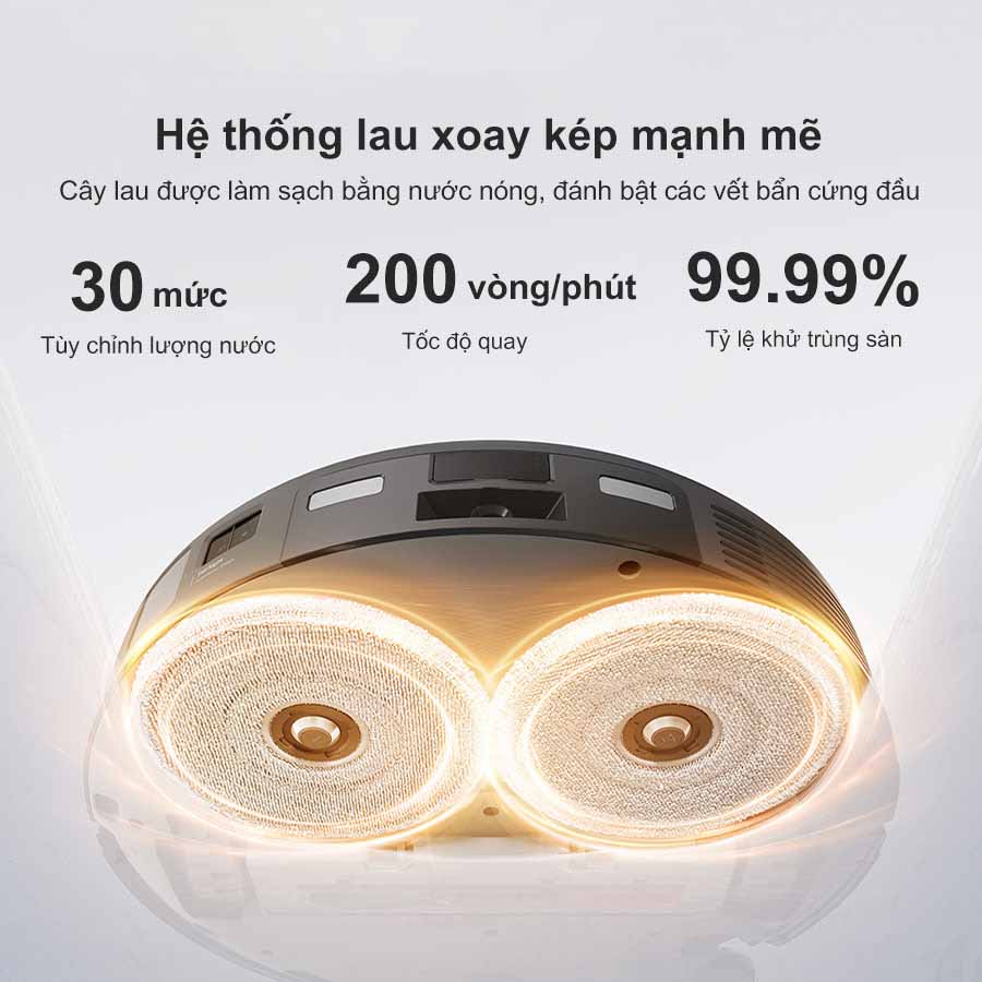 Robot hút bụi lau nhà Roborock Saros Z70