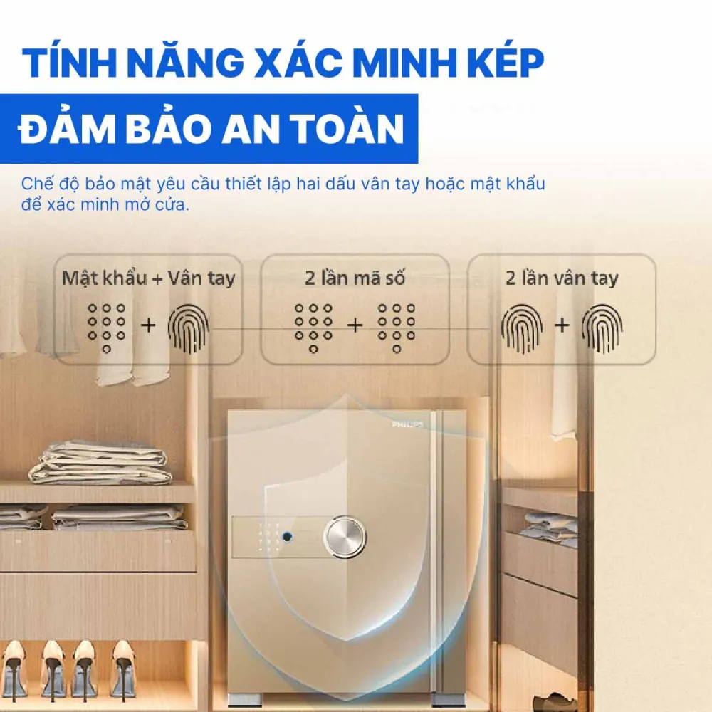 Két sắt Philips SBX202-6C0 60kg