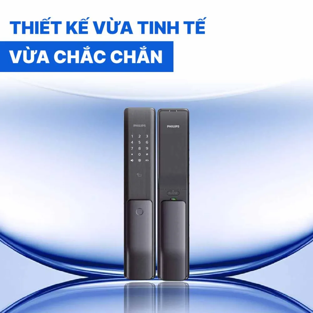 Khóa cửa vân tay cao cấp Philips Alpha