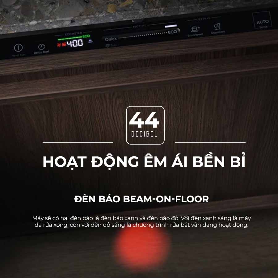 Máy rửa chén Electrolux ESL5343LO hoạt động êm ái