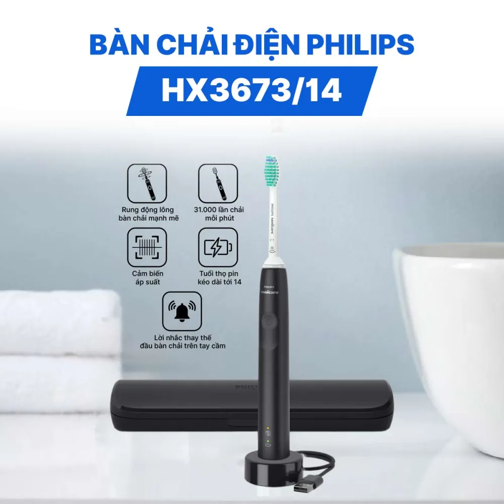 Bàn chải điện Philips HX3673/14