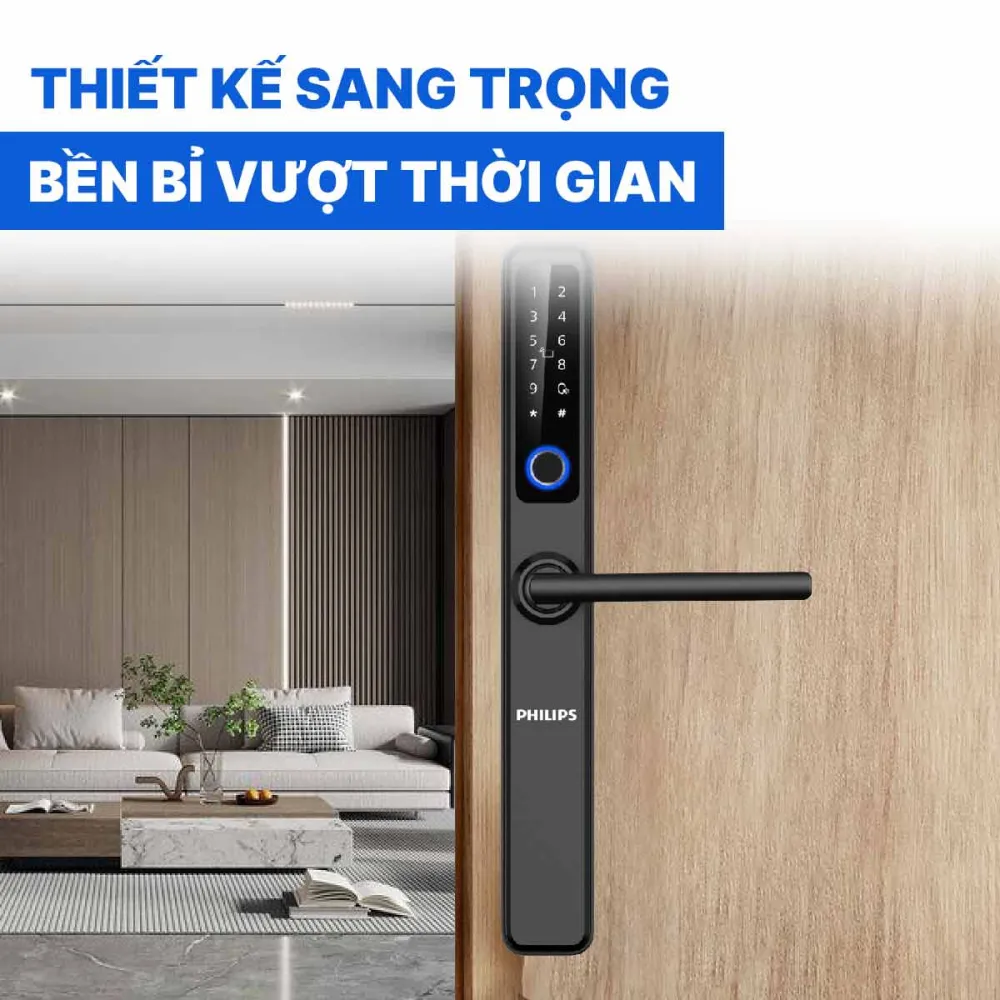 Khóa cửa thông minh Philips DDL608-5HWS