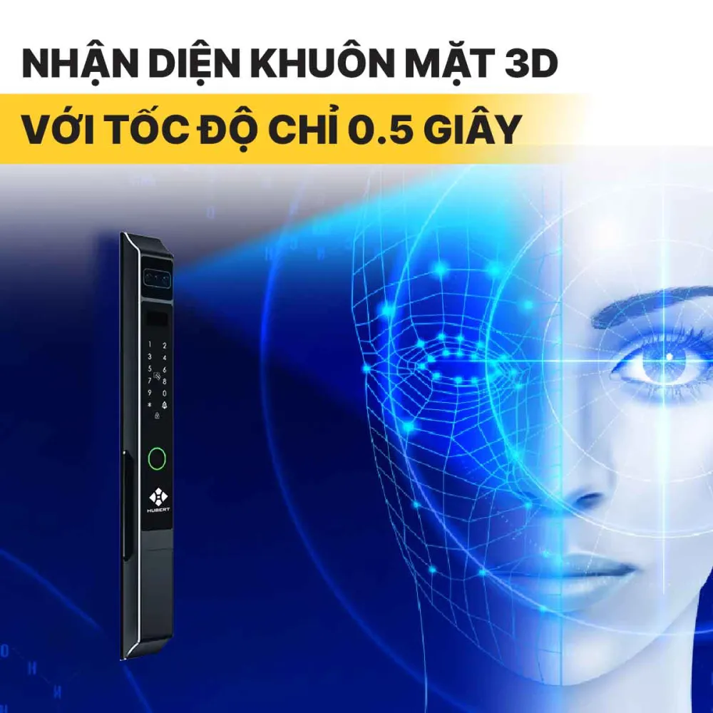 Khóa vân tay Hubert HB CN85F
