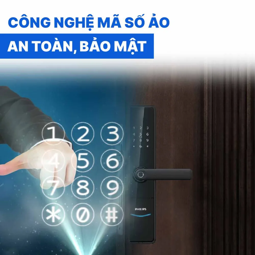 Khóa thông minh Philips DDL603E