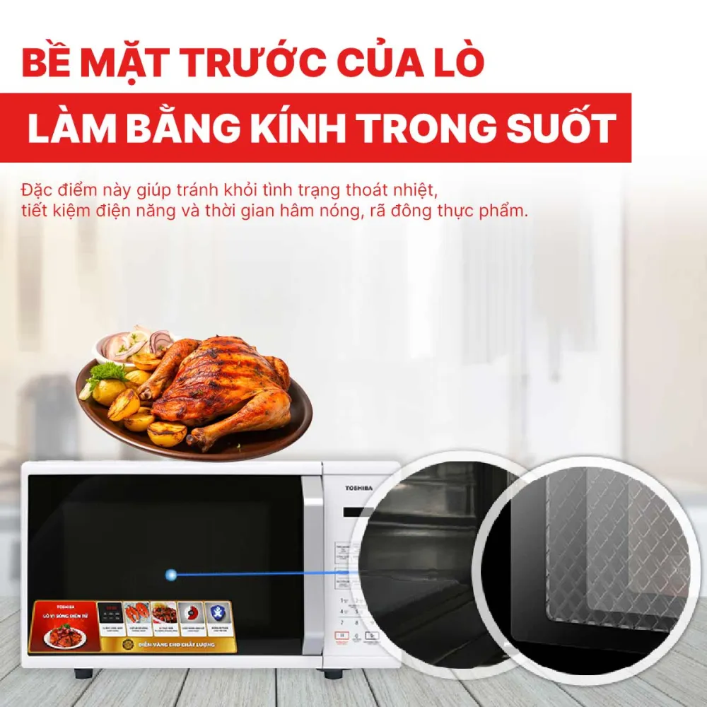 Lò vi sóng Toshiba ER-SS23(W)VN
