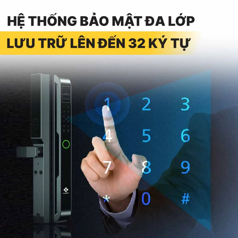 Khóa điện tử Hubert HB CN80F