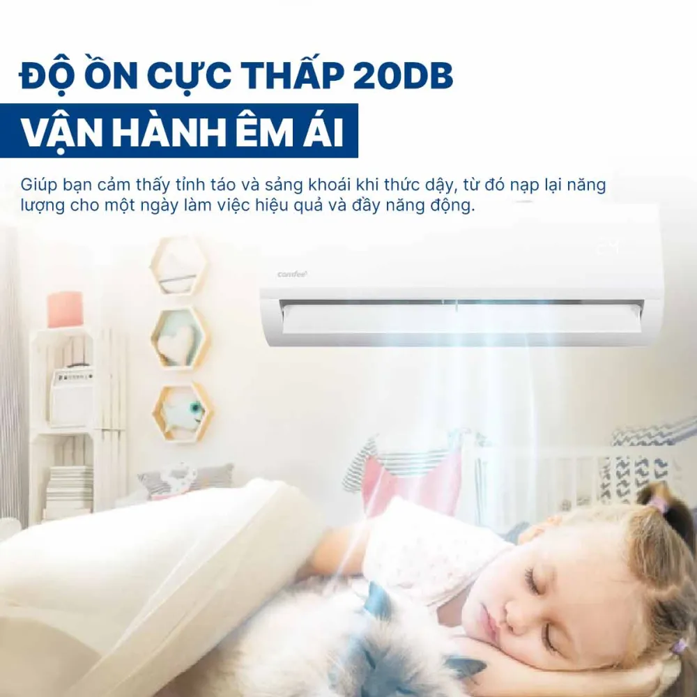 Điều hòa Comfee 1 chiều 11500 BTU CFS-13FWFF-V