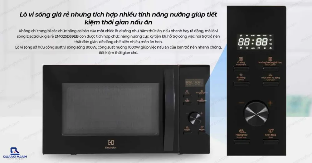 Lò vi sóng Electrolux EMG25D59EB