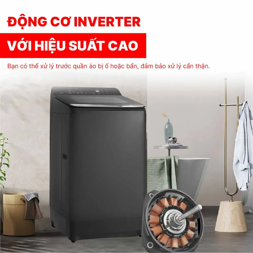 Máy giặt Hitachi Inverter 12kg LTL 12MVJWT
