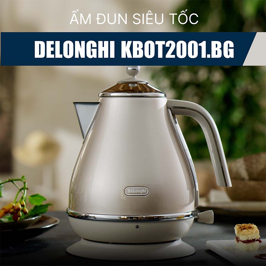 Ấm Siêu Tốc Delonghi KBOT2001.BG