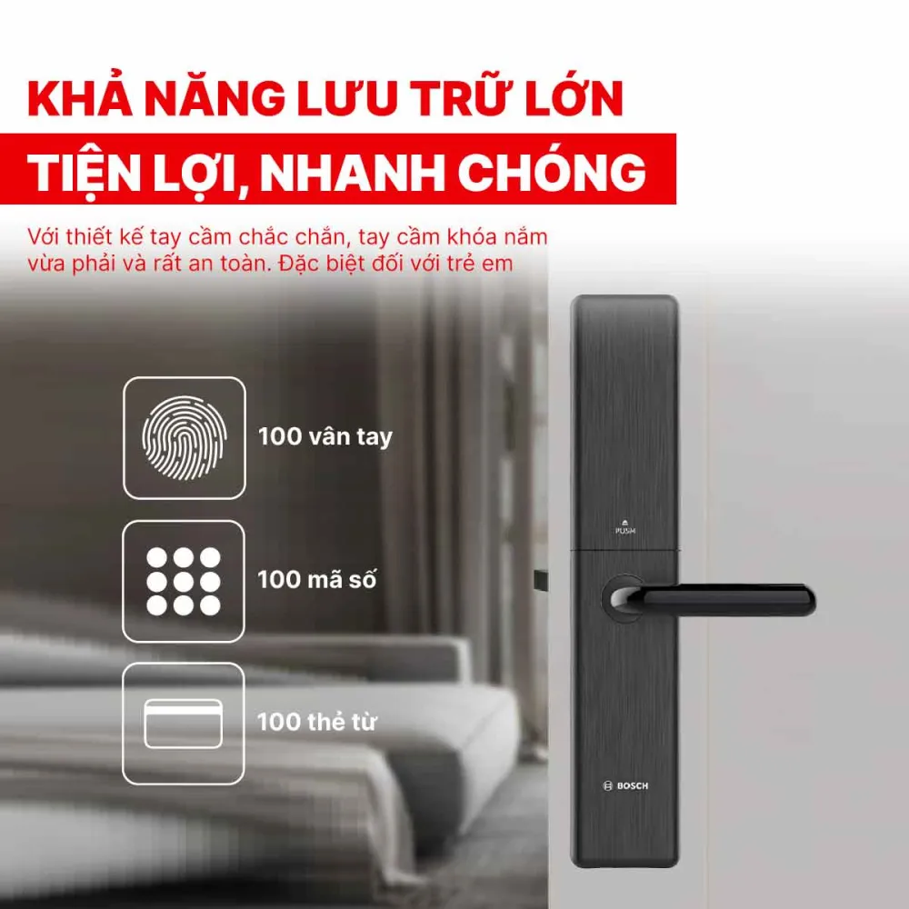 Khóa điện tử Bosch ID80