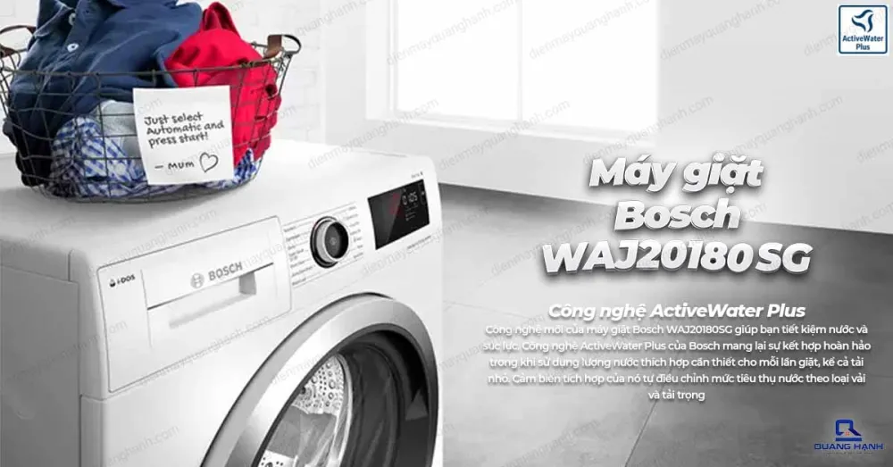 Máy giặt Bosch WAJ20180SG