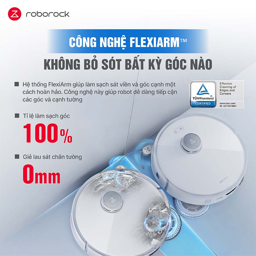 Robot hút bụi Roborock Q Revo CurV