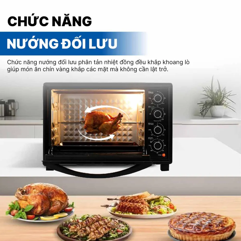 Lò nướng Panasonic NB-H3203KRA 32 Lít