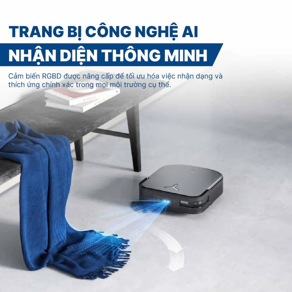 Robot hút bụi lau nhà Ecovacs Deebot X2 Omni