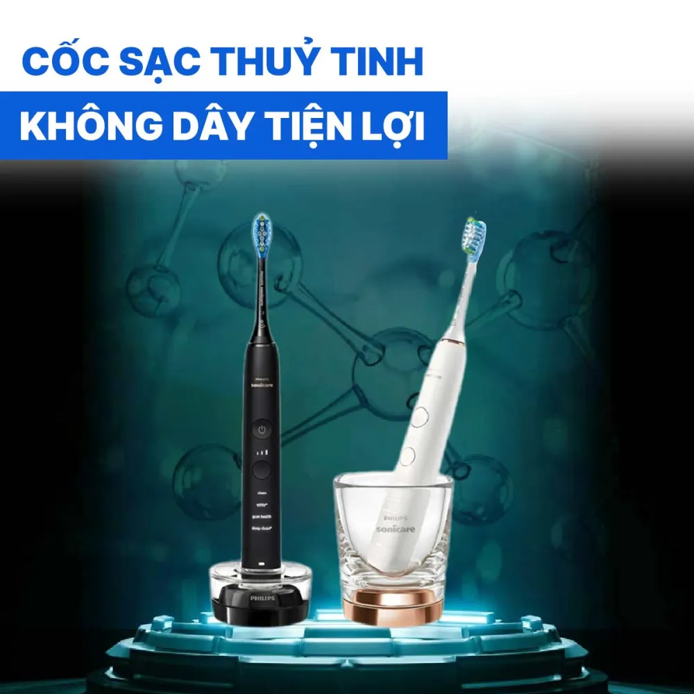 Set 2 bàn chải điện Philips HX9914/61