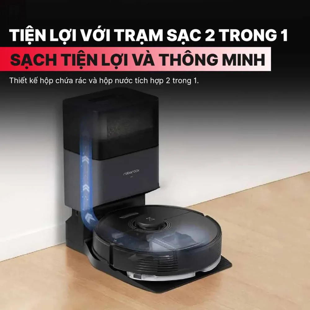 Robot Hút Bụi Lau Nhà Roborock Q7 Max Plus