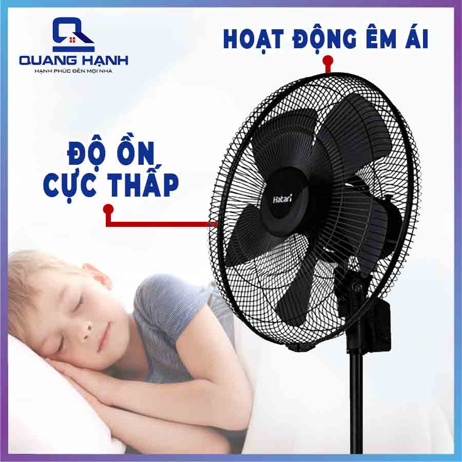 Quạt cây công nghiệp Thái Lan Hatari IP22M1 hoạt động bền bỉ