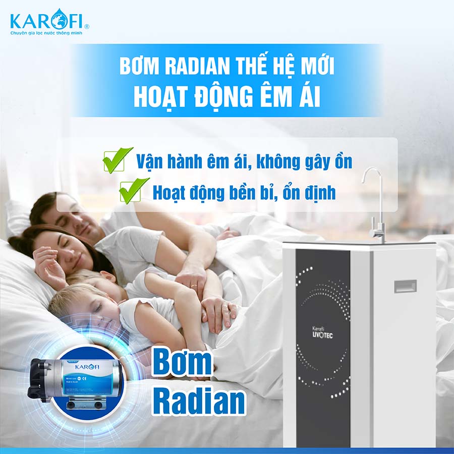 Máy lọc nước Karofi Livotec 512
