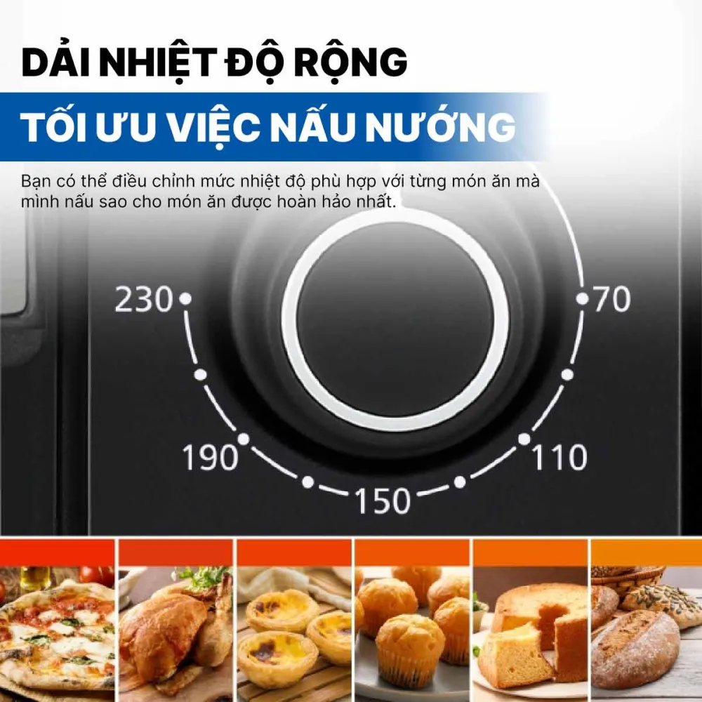Lò nướng Panasonic NB-H3203KRA 32 Lít