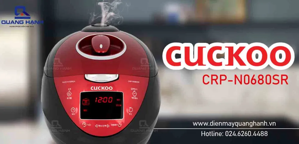 Nồi cơm áp suất điện tử CRP-N0680SR