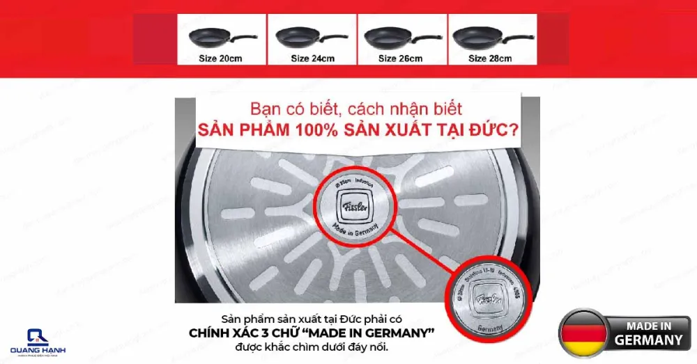 Chảo chống dính Fissler Steelex