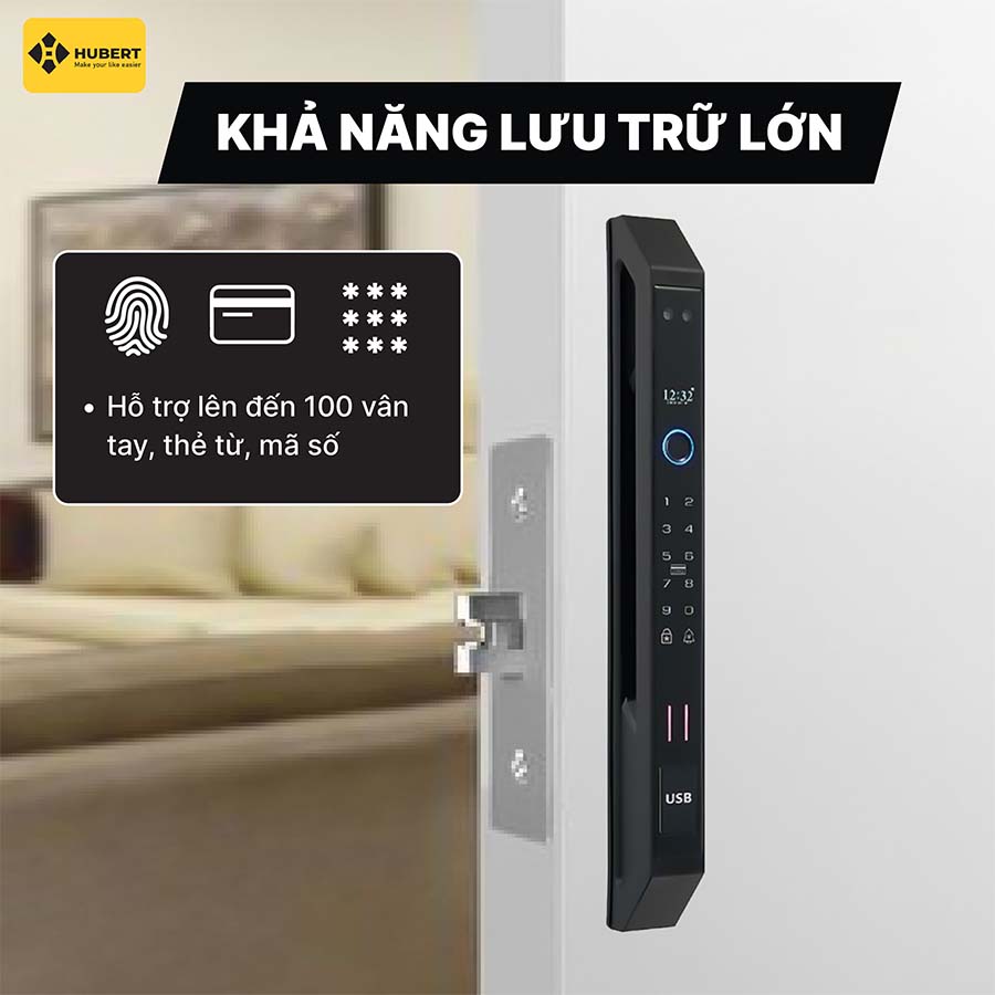 Khóa điện tử Hubert HB CNI7 TITAN EU
