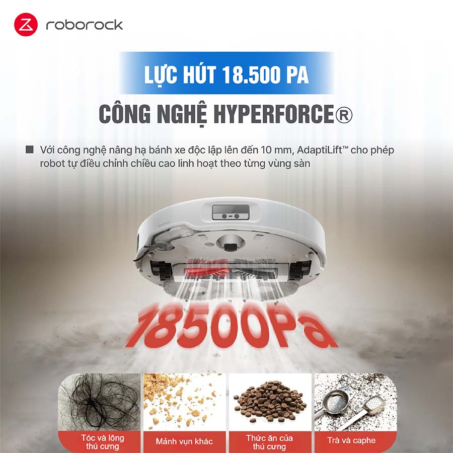Robot hút bụi Roborock Q Revo CurV