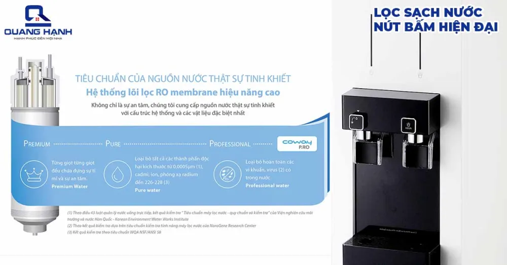 Máy Lọc Nước Coway CHP-590R