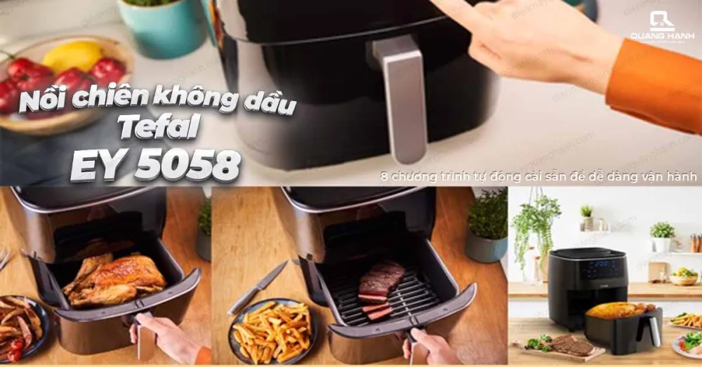Nồi Chiên Không Dầu Tefal EY5058