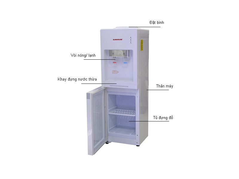 Cây nước nóng lạnh Sunhouse SHD9612