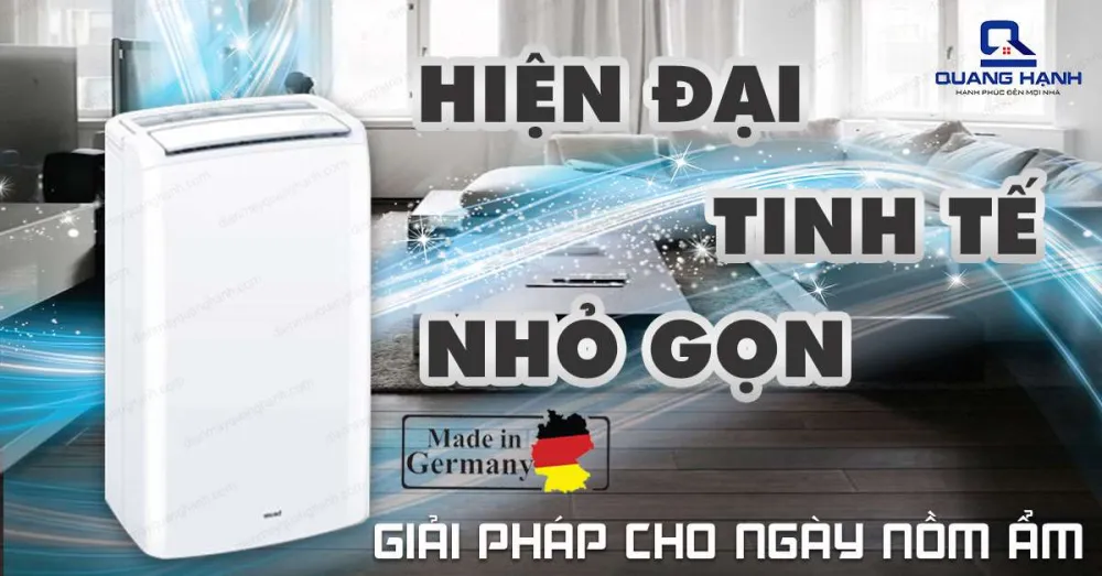 Máy hút ẩm Beurer LE30 óc thiết kế nhỏ gọ, hiện đại và tinh tế dễ dàng di chuyển.