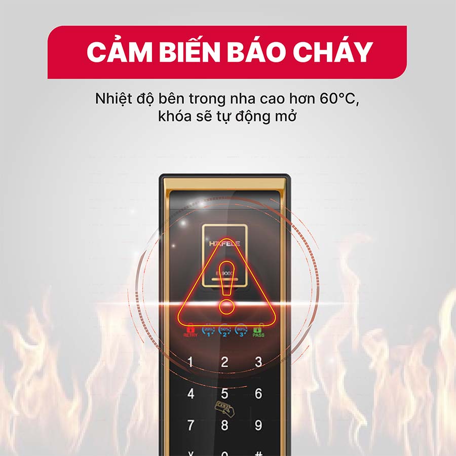 Khóa điện tử Hafele EL9000-TCS 912.05.376