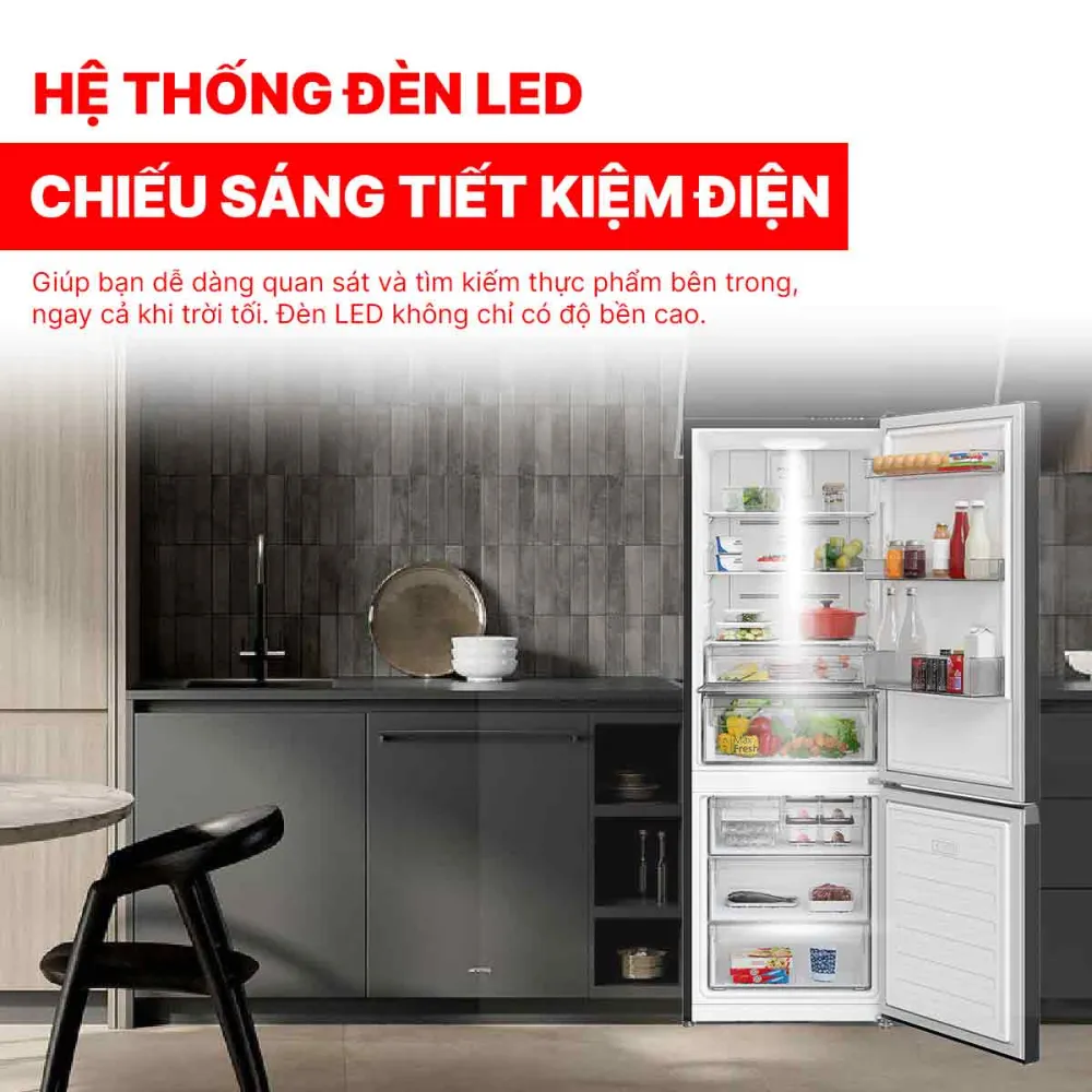 Tủ lạnh Hitachi Inverter 323 lít HRBN6340DUVN