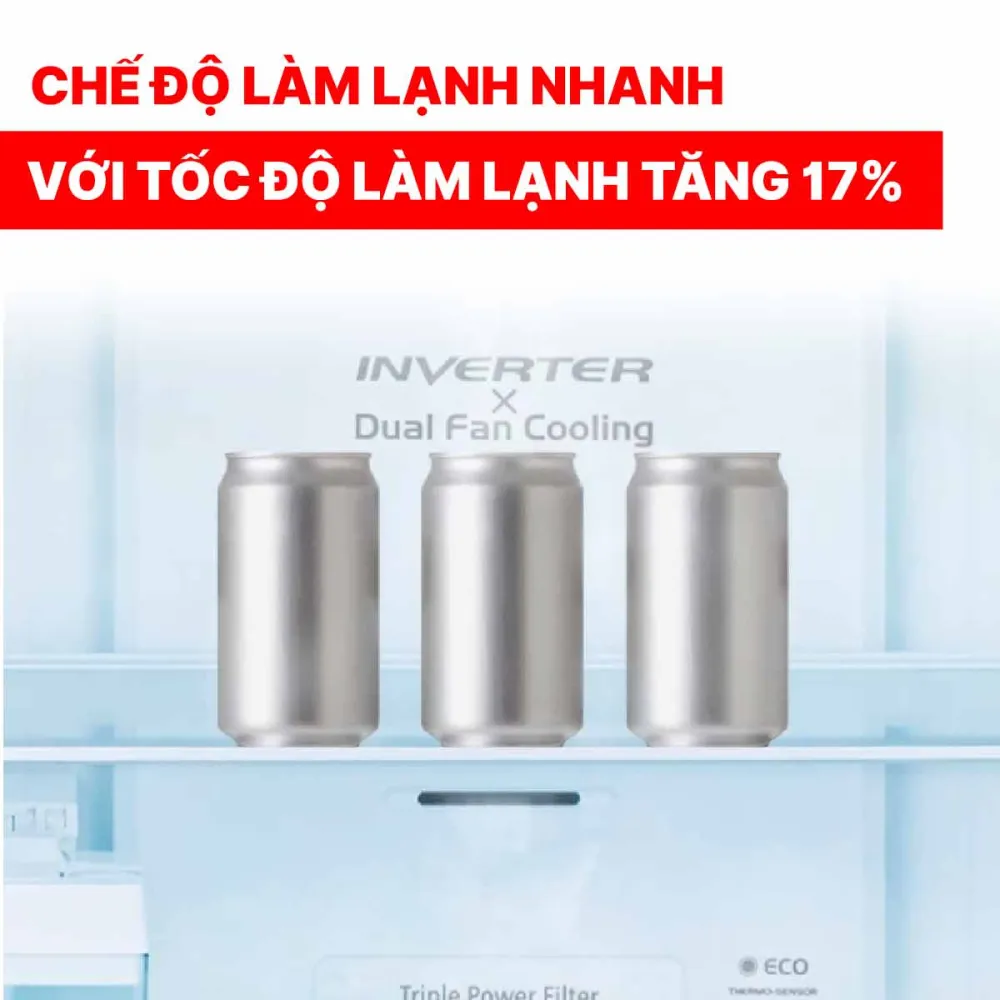 Tủ lạnh Hitachi Inverter 349 lít R-FVY480PGV0 GBK