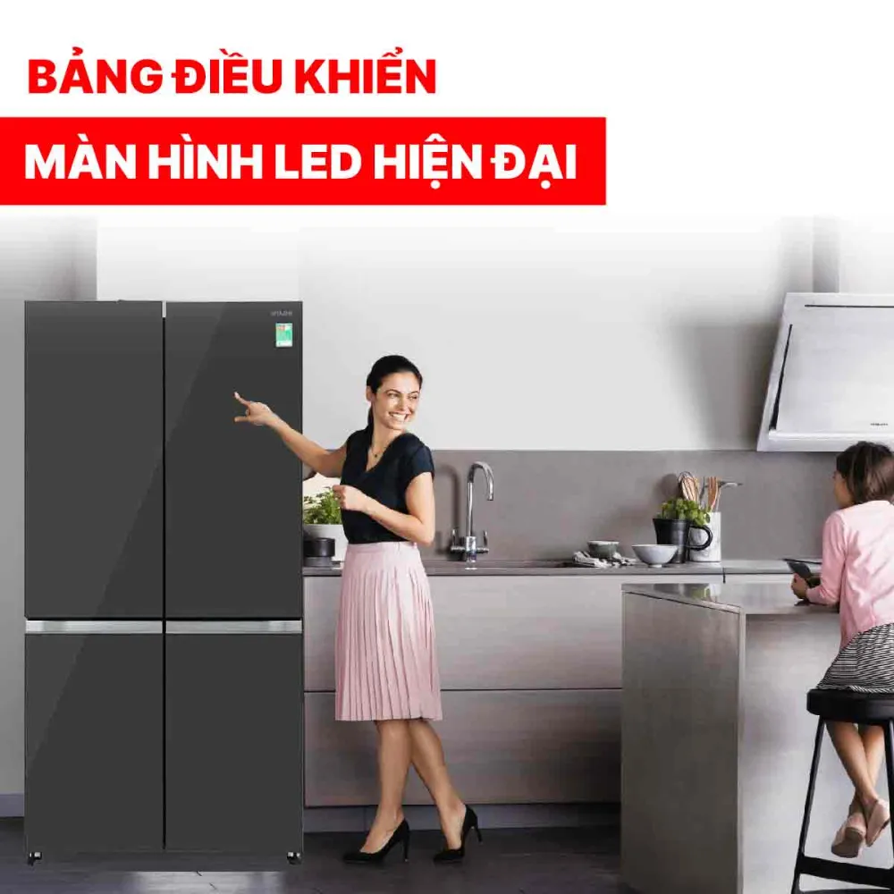 Tủ lạnh Hitachi Inverter 569 lít R-WB640PGV1 GMG