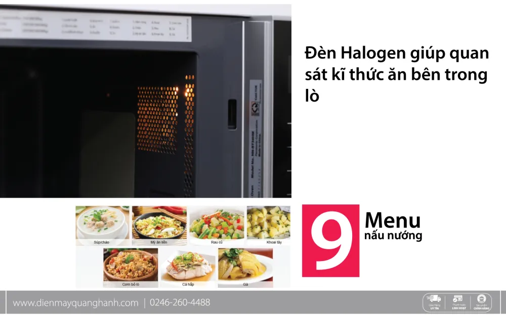 Lò vi sóng Panasonic 25 lít NN-ST34HMYUE 3