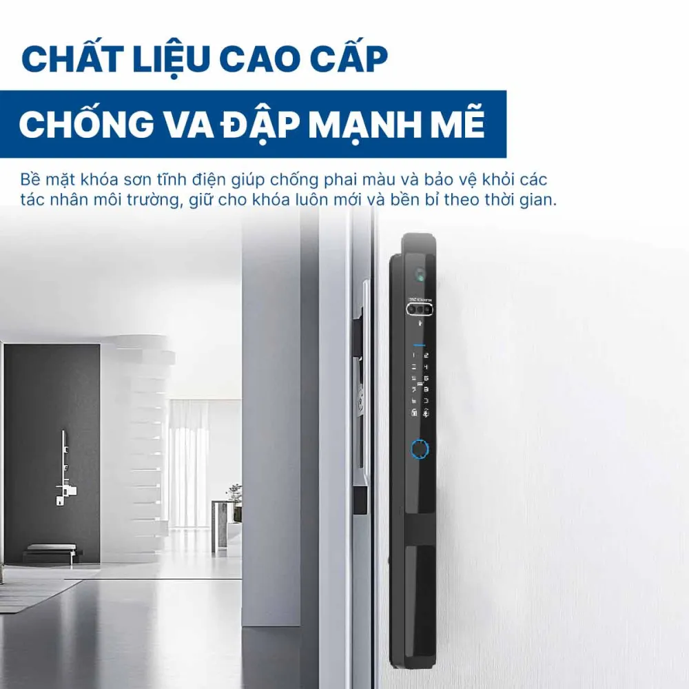 Khoá điện tử Hyundai cửa nhôm HY-SLS005F Black
