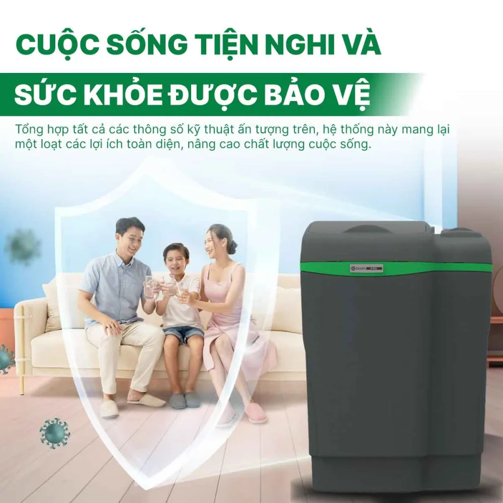 Hệ thống lọc nước đầu nguồn A.O Smith AOW-S400 LUX