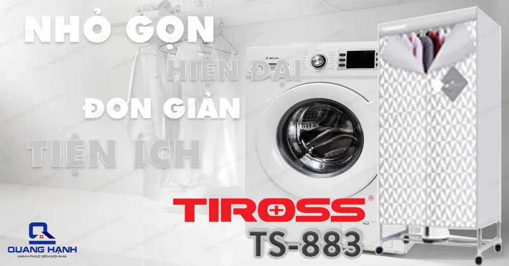 Máy sấy quần áo Tiross TS883