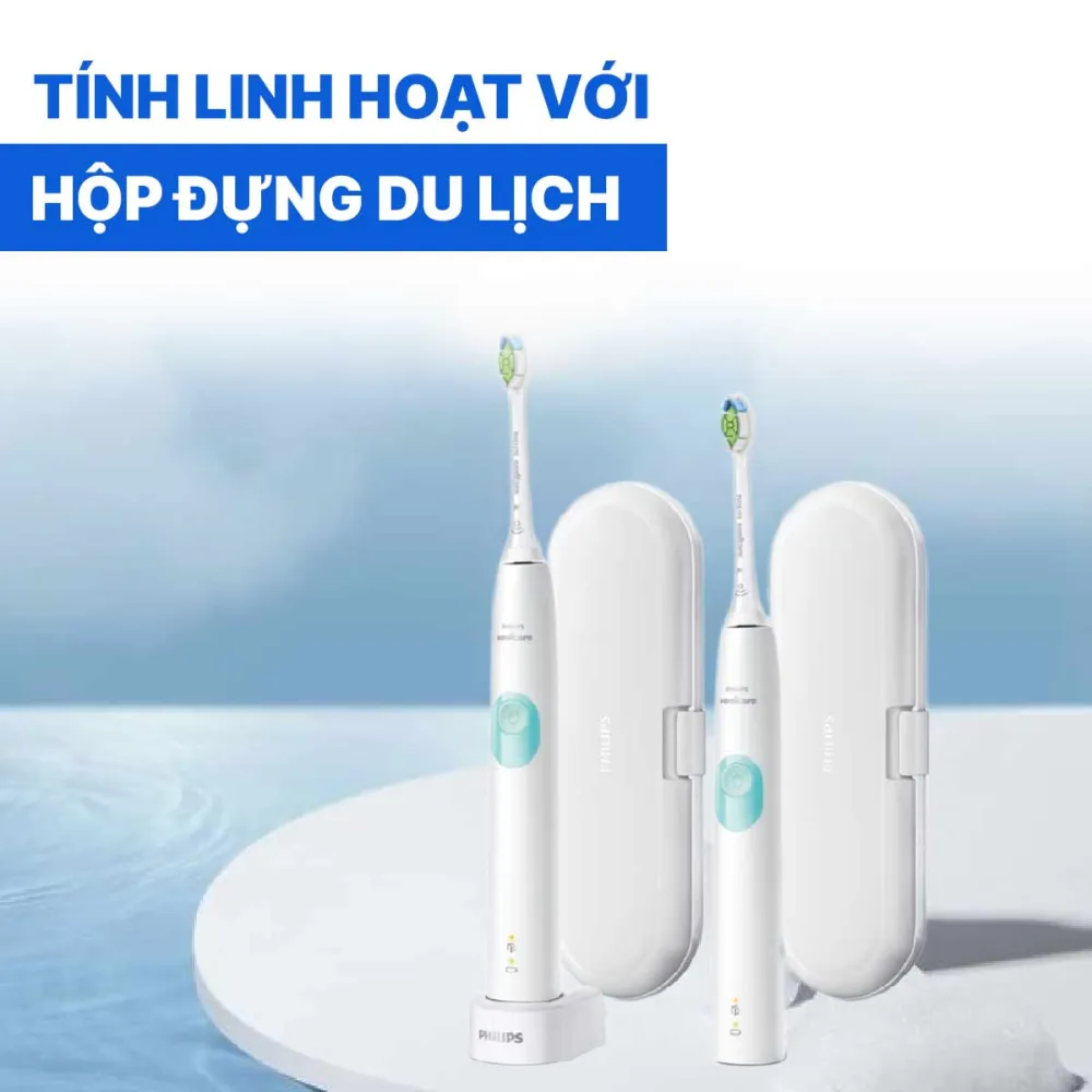 Set 2 bàn chải điện Philips HX6807/35