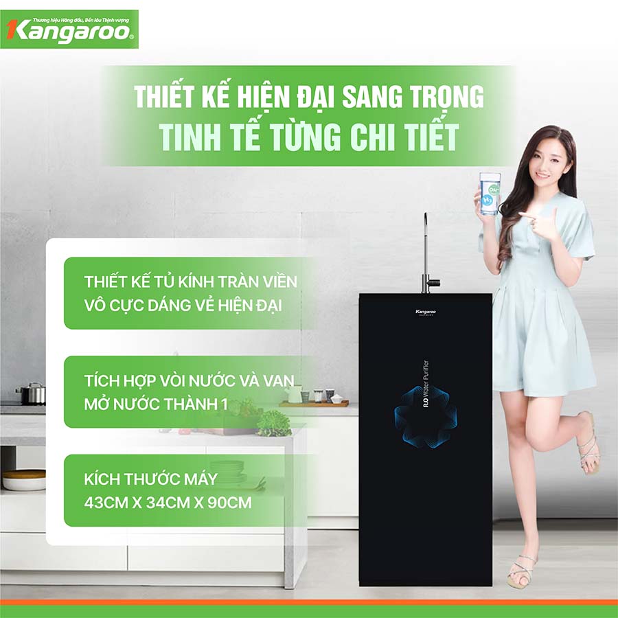 Máy lọc nước Kangaroo RO Infinity KG109I