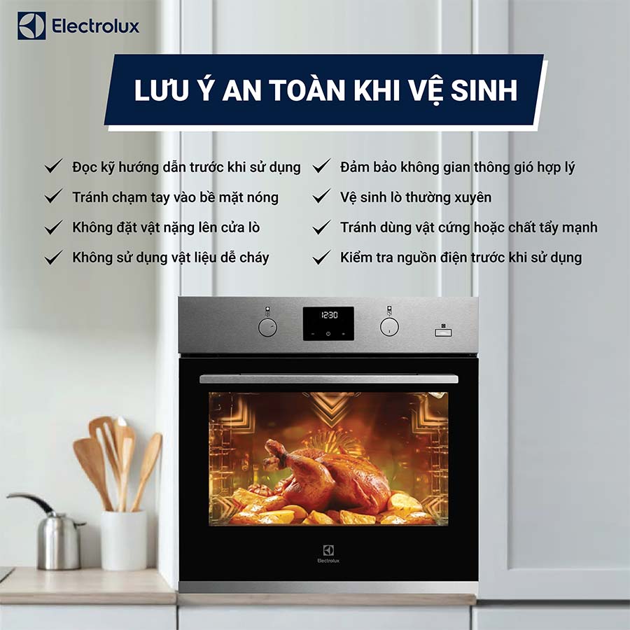 Lò nướng âm tủ Electrolux KODGH70TXA