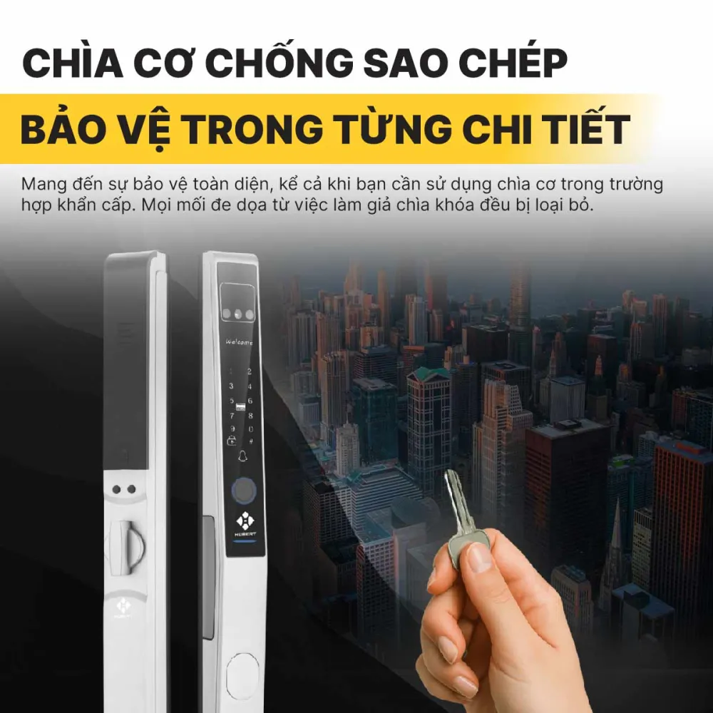 Khóa vân tay Hubert HB CN82F