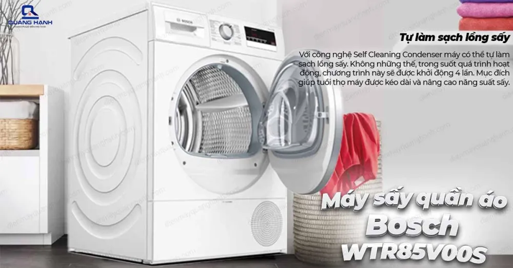 Máy sấy quần áo Bosch WTR85V00SG