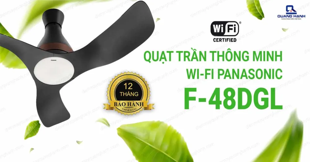 Quạt trần 3 cánh Panasonic F-48DGL