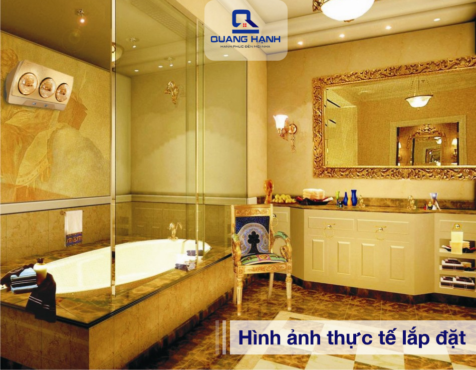 Đèn sưởi nhà tắm Heizen HE-3B 3 bóng