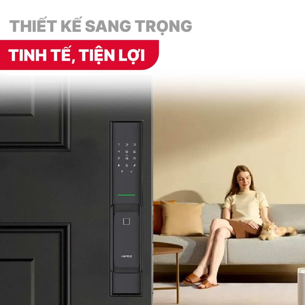 Khóa điện tử Hafele PP8100 912.20.286 Màu đen