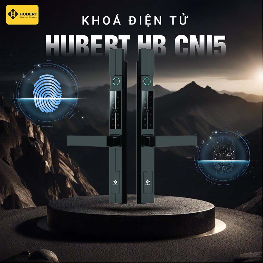 Khóa điện tử Hubert HB CNI5 EU