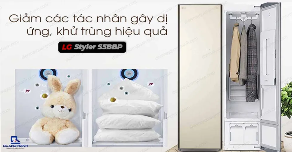 Máy giặt hấp sấy LG Styler S5BBP